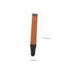 DEARMAMY Dual Layer Cowhide Razor Sharpening Strop Strap 2Pcs Professional Shaver Sharpener Tool for Home Use Adjustable Length for Barbers and Personal Grooming Random Color view 2
