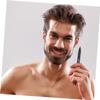 DEARMAMY 1set Dual- Beard Pencil and Brush Tool for Men Deep Brown Beard Filler Care and Grooming view 2