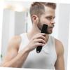 DEARMAMY 1set Dual- Beard Pencil and Brush Tool for Men Deep Brown Beard Filler Care and Grooming view 3