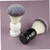 OATIPHO 2pcs Men's Shaving Brush Synthetic Mustache Shave Brush Father's for Grooming view 4