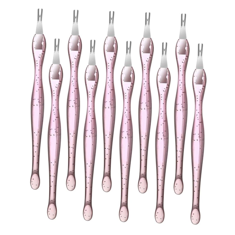 Baluue 10pcs Nail Accessories Manicure Tools Dead Skin Removal Cuticle Pusher Scraper for Press Nails