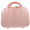 Beaupretty 1pc Makeup Suitcase Storage Box Portable Travel Bag Fashion Jewelry Bag Essential Oil Holder Multi-purpose Travel Accessories view 1