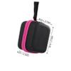 GALPADA 9Grids Essential Oil Carrying Case with Smooth Lining and Secure Zipper Bottle Storage Bag for Organized Essential Oil and Makeup Bottle Travel view 2