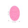 FOMIYES 12Pcs Portable Oval Facial Sponges for Deep Cleansing Lightweight Makeup Removal Tool Exfoliating Face Wash Sponges Skin Tone Pastel Colors for Travel and Daily Use view 2