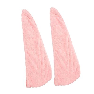 Beaupretty 2pcs Hair Wrap for Women Microfiber Hair Dryer Cap Absorbent Towel Turban Dry Cap Towel Fast Drying Comfortable Fit