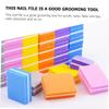 FRCOLOR 50pcs Nail Buffer Block Premium Sponge Nail Files for Manicure Pedicure and view 3