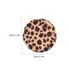 Beaupretty 3pcs Large Leopard Print Face Rounds Makeup Beauty Puff for Powder Foundation Sponges Cosmetics Tool Random Color view 2