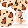Beaupretty 3pcs Large Leopard Print Face Rounds Makeup Beauty Puff for Powder Foundation Sponges Cosmetics Tool Random Color view 4
