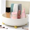 Alipis 2pcs Makeup Skincare Storage Box Rotating Organizer Material Easy Clean Desk Bathroom view 2