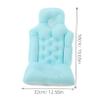 ABOOFAN Luxurious Bath Mat Shower Seat for Newborns Non-Slip Bath Rug for Bathtub view 2