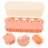 GLEAVI Makeup Brush Cleaner Box for Women Portable Cleaning Tool for Cosmetics Brushes Easy and Makeup Tool Cleaner Storage view 4