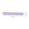 EXQUIMEUBLE 12pcs Cold Wave Hair Perm Rods Set for Long Hair Plastic Curling Rollers Hairdressing Styling Tools view 2
