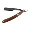 DEARMAMY 2pcs Men Manual Razor Barber Steel Razors Portable Space-saving for Beard Sideburns Short Fine Hair Shaving view 1