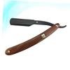 DEARMAMY 2pcs Men Manual Razor Barber Steel Razors Portable Space-saving for Beard Sideburns Short Fine Hair Shaving view 4