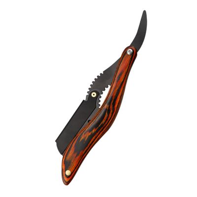 NIYANGLE Vintage Folding Manual Beard Shaving Cutter Handle for Travel and Family Use Multi-purpose Grooming Tool for Hair Beard and Eyebrow Care