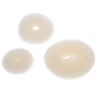 HONITANO 15pcs Donut Bun Maker Set Nylon Hair Doughnut Forms for Women Invisible Styling Tools for Hair Buns for DIY Updos and