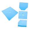 SKISUNO 100pcs Massage Bed Headrest Covers Hole Face Pillow Towels for Beauty Spa Salons view 3