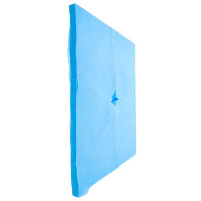 COLLBATH 100Pcs Disposable Face Pillow Covers for Massage Bed Thicker Non-Woven Headrest Towels Holes for Salons and Spas
