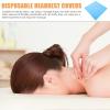 COLLBATH 100Pcs Disposable Face Pillow Covers for Massage Bed Thicker Non-Woven Headrest Towels Holes for Salons and Spas view 3