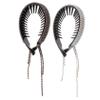 Baluue 2pcs Rhinestone Bun Clip Hair Claws Clips Bun Holder Women Hair Accessories Glitter view 1
