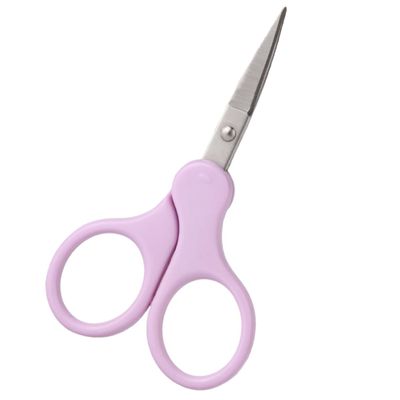 LOLIPPYY Professional Eyebrow Scissors for Hair Thinning Stainless Steel Grooming Scissor