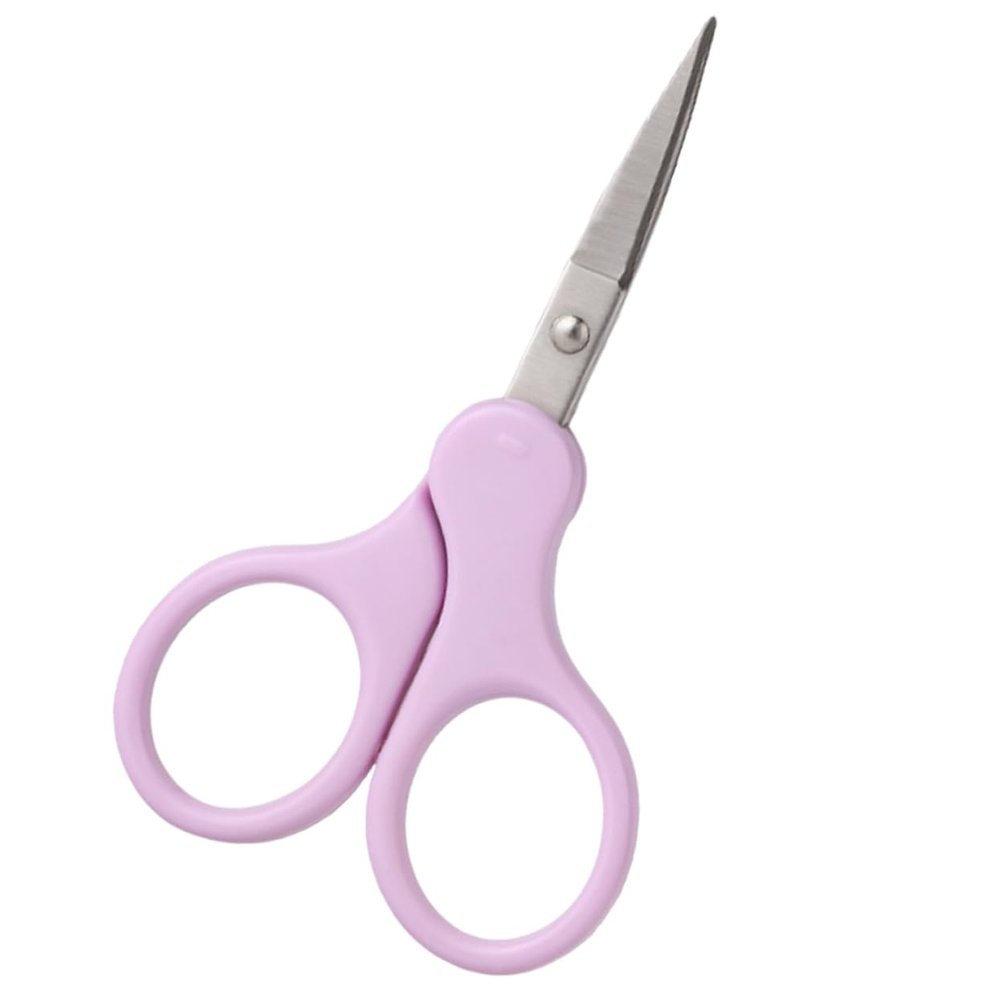 LOLIPPYY Professional Eyebrow Scissors for Hair Thinning Stainless Steel Grooming Scissor