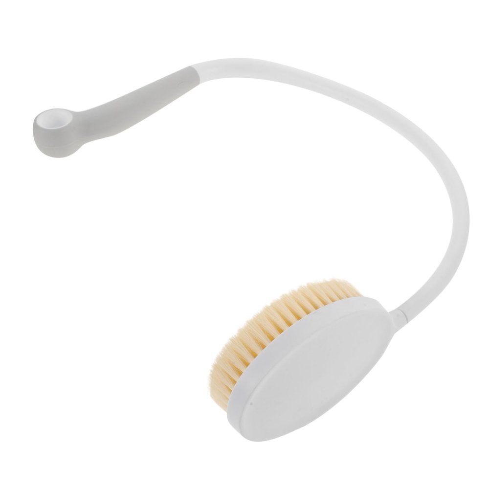 SHERCHPRY Shower Brush for Elderly Long Handle Bath Brush Back Scrubber Double-Sided Exfoliating for Body Bathing Dry