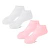 DECORNIJIA 2pairs Exfoliating Moisturizing Socks for Women Dead Skin Remover Socks view 1