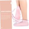DECORNIJIA 2pairs Exfoliating Moisturizing Socks for Women Dead Skin Remover Socks view 3