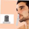 GALPADA 2-in-1 Electric Eyebrow Trimmer and Nose Hair Remover Rechargeable Face Shaver for Men and Women Portable Pen Shape Grooming Tool Precision Blades view 3