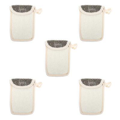 DEARMAMY 5pcs Soap Storage Bags Soap Net Pouches for Quick Drying and Hanging for Bath Supplies