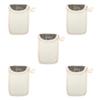 DEARMAMY 5pcs Soap Storage Bags Soap Net Pouches for Quick Drying and Hanging for Bath Supplies view 1