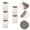 DEARMAMY 5pcs Soap Storage Bags Soap Net Pouches for Quick Drying and Hanging for Bath Supplies view 4