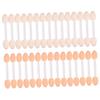 SHERCHPRY 30pcs Makeup Eyeshadow Brush Kit Double-ended Sponge Brush for Natural to Dramatic Looks Travel-friendly view 1