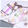 SHERCHPRY 30pcs Makeup Eyeshadow Brush Kit Double-ended Sponge Brush for Natural to Dramatic Looks Travel-friendly view 3