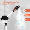Professional Facial Steamer, Stand on Wheels Face Steamer, SPA Ozone Nano Steamer for Facials view 2