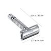 CTIRCHIU Double-Edged Safety Razor for Men Manual Shaving Cutter Ergonomic Handle for Beard Grooming and Shaping view 2
