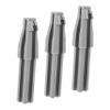 EXQUIMEUBLE 3pcs Eyebrow Pencil Sharpener Aid Tool Lightweight and Compact Design for Easy Makeup Application Featuring Multiple Slots for Quick and Efficient Sharpening for Beginners and view 1