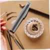 EXQUIMEUBLE 3pcs Eyebrow Pencil Sharpener Aid Tool Lightweight and Compact Design for Easy Makeup Application Featuring Multiple Slots for Quick and Efficient Sharpening for Beginners and view 4