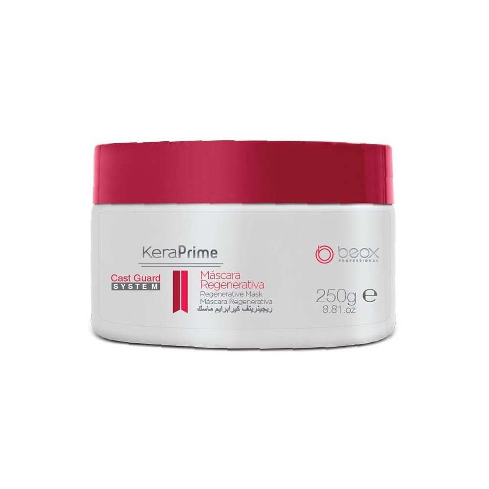 Beeox Regenerative Mask - KeraPrime Repair Hair with Deep Hydration. 250g/8.81oz + Dsl Sticker