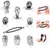 19 Pcs Hair Tail Tools Set for Hair Bun French Braiders Bun Maker Hair Braiding Tool Set for Women Girls view 3