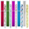 5Pcs Glass Nails File with Case Crystals Nails File Buffer Glass Fingernail Files Cuticles Pusher Manicure Set for Women view 1