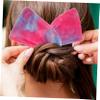 Twisting Bowknot Hairbands 3Pcs Iron Wire Hair Bun Maker for Women view 3