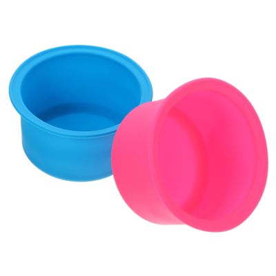 DOITOOL 2pcs Silicone Wax Melting Bowl Non-Stick Wax Heater Inner Pot Melting Tool for Hair Removal Easy to Clean Warmer Accessory