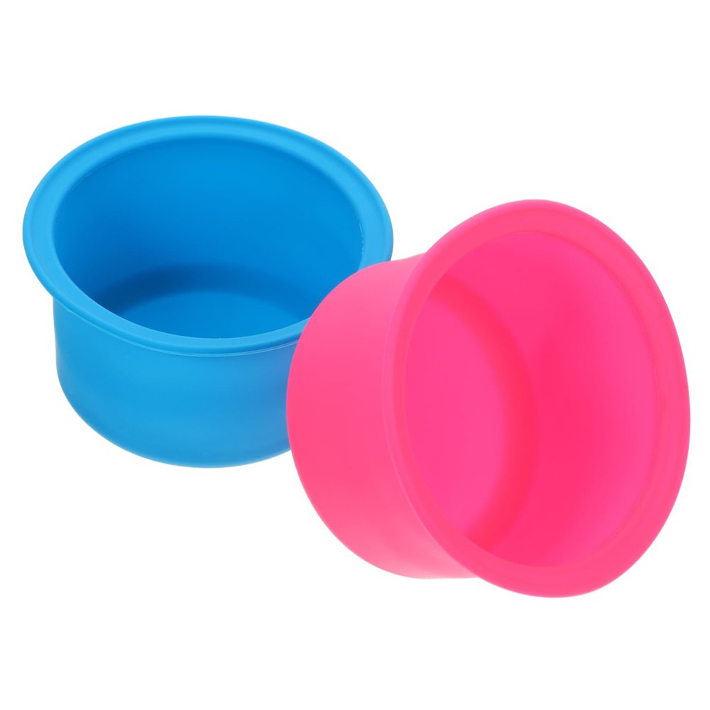 DOITOOL 2pcs Silicone Wax Melting Bowl Non-Stick Wax Heater Inner Pot Melting Tool for Hair Removal Easy to Clean Warmer Accessory