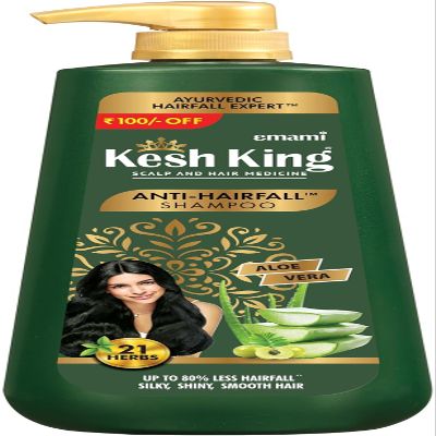 Ayurvedic Anti-Hairfall Shampoo | Reduces hairfall | 21 Ayurvedic herbs | No Paraben & No Silicon | Enriched with Aloe Vera, Bhringraja & Amla | 600 ml | 20.3 fl oz