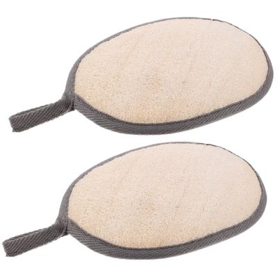 ARTSEWPLY 2pcs Bath Shower Loofah Sponges Loofah Bath Tablets for Women Men Exfoliating