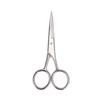 DEARMAMY 2pcs Nose Hair Scissors for Men Facial Hair Scissors Stainless Steel Professional Beard Trimmer view 3