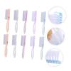 HONITANO 10pcs Handle Grip Fingernail Cleaning Brushes for Nail Scrubbing Ergonomic Long Handle Design for Easy Use Non-skid Grip for Comfort and Control view 3