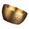 SOLUSTRE Men Stainless Steel Shaving Bowl Multi Functional Aromatherapy Ritual Candle Holder Easy to Clean Design for Grooming Meditation view 1